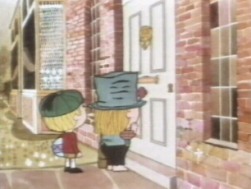 The sweep takes Sam to a local house