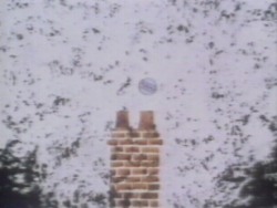 All the town's chimneys are cleaned by the Magic Ball