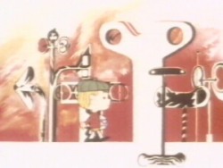 He thinks he hears voices