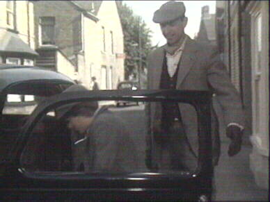 Uncle Alan with his car