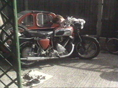 Tom goes outside during daylight hours