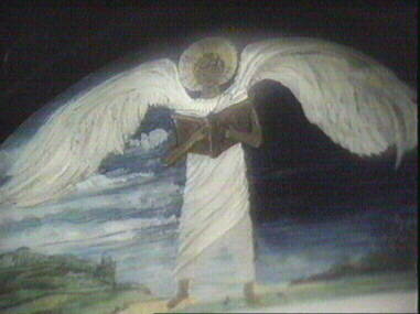 The Angel on the clock