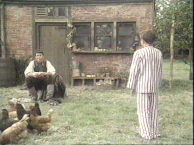 Tom thinks Able cannot see him