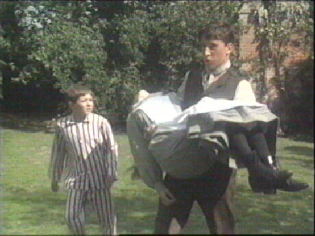 Abel can see Tom and blames him for the fall