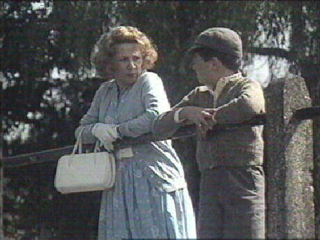 Aunt Gwen shows Tom the river as it is today