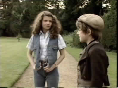 Minty meeting Tom, who thinks she is a ghost