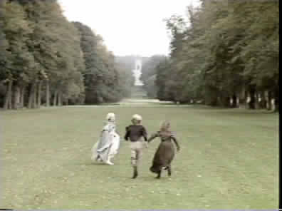 Sarah, Tom and Dorrie now free and happy