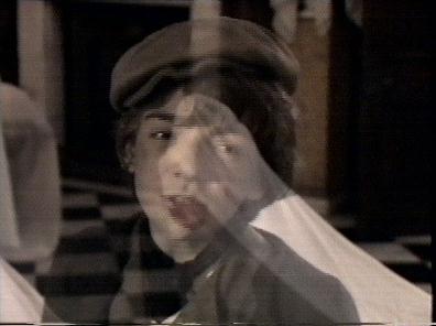 Tom coughing up blood and starting to fade as he talks to Minty