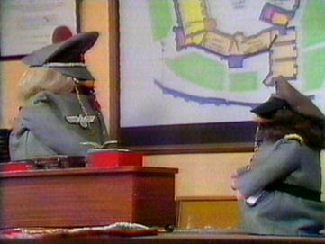 The Commandant and second in command