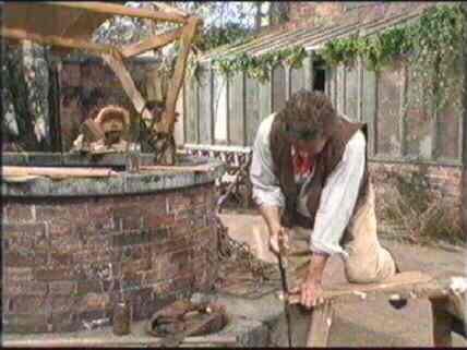 Mossop and Mr Grimley at work