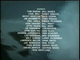 The Space Sentinels Credits