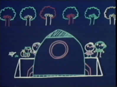 A rocket to the moon