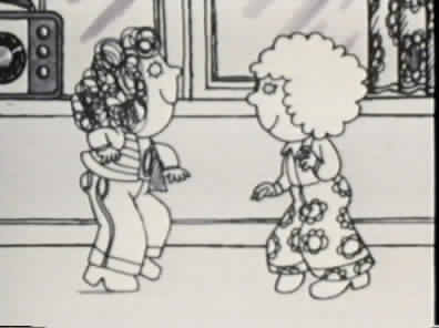 Grooving to the music