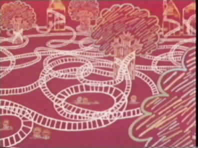 Rail tracks everywhere