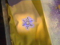 One of the gifts begins to glow