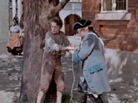 Hans is captured by the policeman