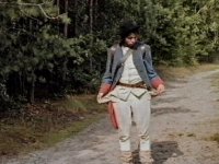 The soldier is florinless and hungry